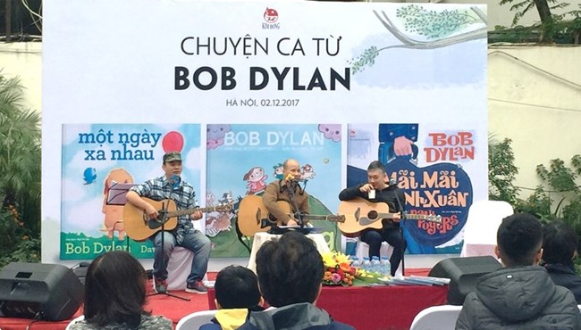 Huyền thoại Bob Dylan đến với độc giả trẻ Việt Nam qua bộ sách tranh (6/12/2017)