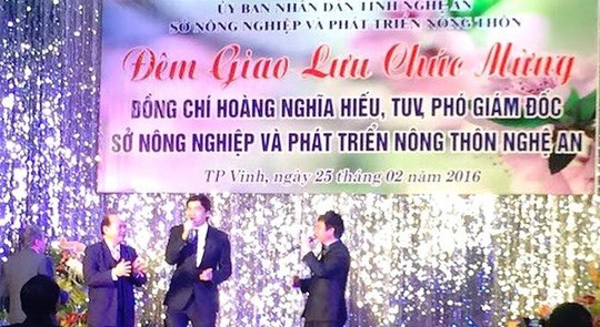 Tiệc mừng thăng chức và đạo đức quan trường (3/3/2016)