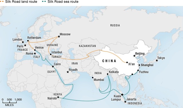 Con đường tơ lụa trên biển và sự nối dài tham vọng của Trung Quốc (10/4/2016)