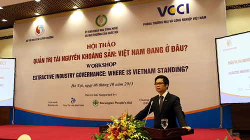 Quốc hội với cử tri ngày 14/10/2014: Quản lý khoáng sản: Những vấn đề đang đặt ra