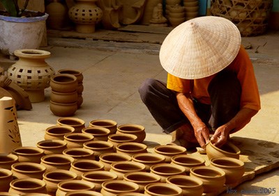 Bình yên và độc đáo làng gốm Thanh Hà