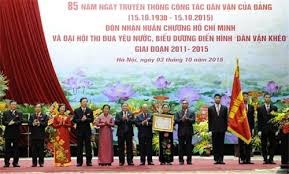 Ban Dân vận Trung ương kỷ niệm 85 năm ngày truyền thống công tác dân vận 