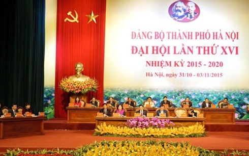 Tổng Bí thư Nguyễn Phú Trọng dự và phát biểu khai mạc Đại hội đại biểu lần thứ 16, Đảng bộ thành phố Hà Nội (Thời sự trưa ngày 1/11/2015)