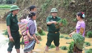 Tăng cường sức mạnh thế trận lòng dân bảo vệ vững chắc chủ quyền biên giới quốc gia.