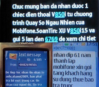 An toàn thông tin trên mạng: Càng siết chặt quản lý lại càng bùng phát tin nhắn rác, tin nhắn lừa đảo.