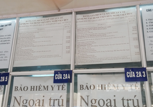 Việc điều chỉnh giá hơn 1.800 dịch vụ y tế sẽ được lùi lại vào năm 2016 (Thời sự sáng 23/11/2015)