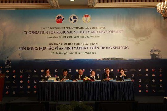 Hội thảo Quốc tế lần thứ 7 về Biển Đông với những thông tin đáng chú ý. (25/11/2015)