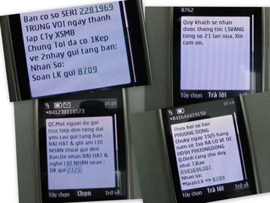 Theo dòng thời sự ngày 16/1/2015: Tin nhắn rác: Cần xem xét trách nhiệm của nhà mạng và doanh nghiệp cung cấp dịch vụ nội dung tin nhắn