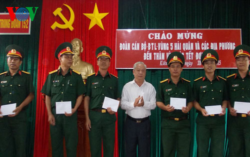 Biển đảo Việt Nam ngày 30/01/2015: Tết sớm ở Trung đoàn 152 đảo Thổ Chu