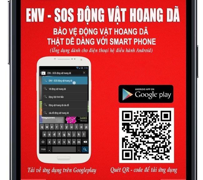 Môi trường và phát triển ngày 05/01/2015: Tận dụng internet để bảo vệ động vật hoang dã.