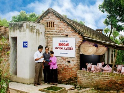 Kịch truyền thanh 05/4/2015: Xây hầm biogas cũng là xây dựng nông thôn mới.