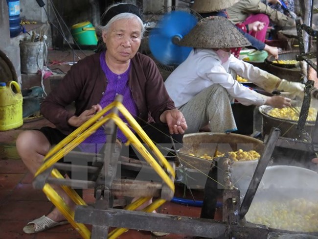 Làng nghề tơ tằm Vọng Nguyệt, Bắc Ninh trước nguy cơ mai một (Tầm nhìn UNESCO ngày 11/7/2015)