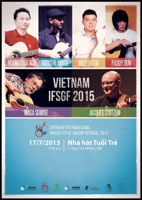 Độc đáo Liên hoan guitar quốc tế dòng fingerstyle. (Văn hóa giải trí ngày 20/7/2015)
