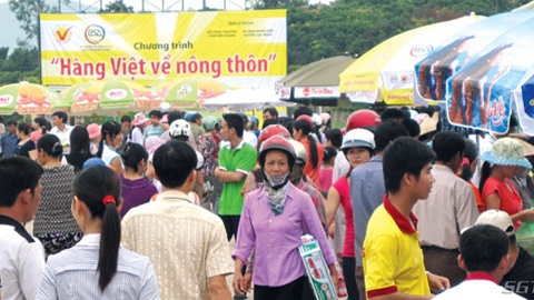 90% hàng Việt được bán tại cơ sở phân phối. (Kinh tế ngày 27/7/2015)