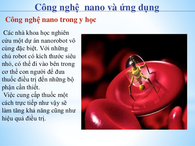 Ứng dụng công nghệ Nano trong y học