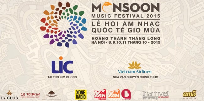 Lễ hội Âm nhạc quốc tế Gió mùa 2015.