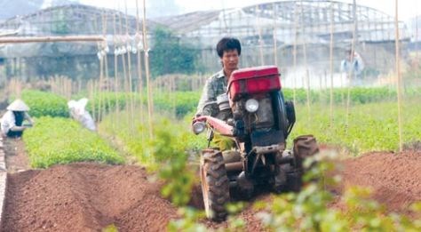 Người dân xã Phương Canh, quận Nam Từ Liêm, Hà Nội làm theo lời Bác dạy (19/5/2016)