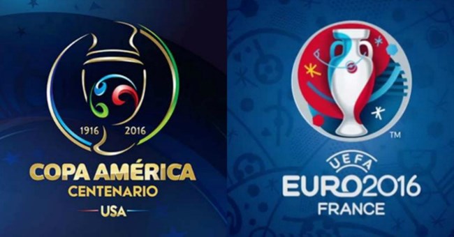 Copa Ameriaca 2016 và EURO 2016 đã bắt đầu cho người hâm mộ những 