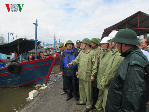 Chủ động ứng phó với cơn bão số 1 năm 2016 (28/7/2016)