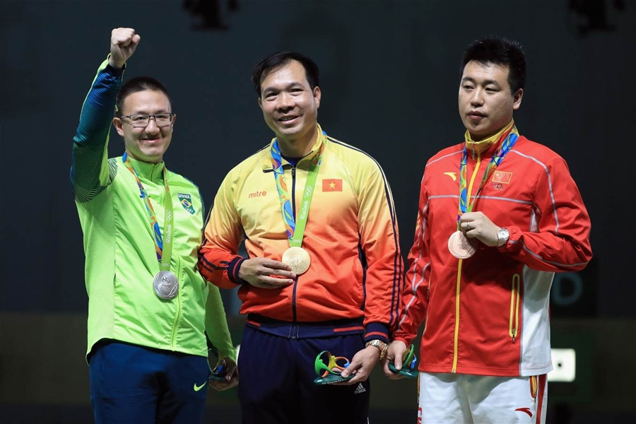 Đoàn thể thao Việt Nam kết thúc cuộc tranh tài tại Olympic 2016 với một huy chương Vàng và một huy chương Bạc danh giá (21/8/2016)