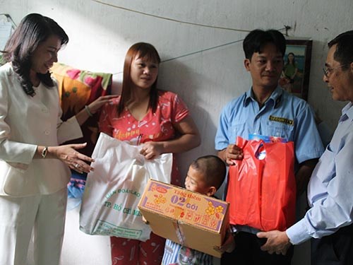 Công tác chăm lo Tết cho người lao động (21/1/2017)