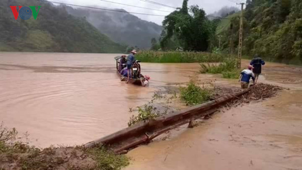 Khắc phục hậu quả sau bão và phòng chống lũ quét, ngập úng (18/7/2017)