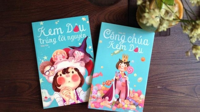 Giới thiệu bộ đôi tác phẩm của tác giả trẻ Vân Vũ “Công chúa Kem Dâu và Kem Dâu trúng lời nguyền” (21/11/2018)