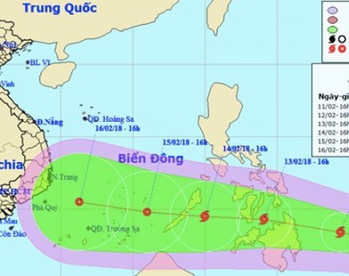 Văn phòng Thường trực Ban chỉ đạo Trung ương về phòng chống thiên tai – Văn phòng Ủy ban Quốc gia Ứng phó sự cố, thiên tai và Tìm kiếm cứu nạn yêu cầu các bộ ngành, địa phương chuẩn bị ứng phó với bão Sanba vào đúng dịp Tết Nguyên đán (Thời sự đêm 12/2/2018)