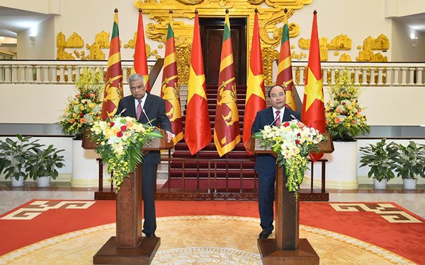 Thúc đẩy quan hệ hữu nghị và hợp tác Việt Nam - Srilanka (3/5/2018)