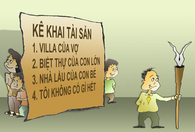 Cần áp dụng kê khai tài sản với người thân cán bộ (18/6/2018)