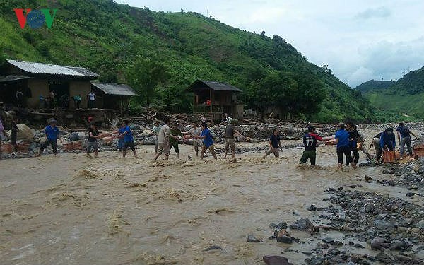 Các địa phương ở Tây Bắc nỗ lực khắc phục hậu quả do mưa lũ gây ra (30/6/2018)