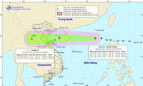 Những thông tin mới nhất về bão số 3 và công tác chuẩn bị ứng phó của các địa phương vùng ảnh hưởng (Thời sự chiều 17/7/2018)