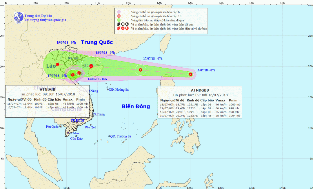 Các địa phương tập trung ứng phó với áp thấp nhiệt đới gần bờ và bão trên biển Đông (Thời sự đêm 16/7/2018)