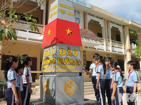 Tuyên truyền giáo dục về biển đảo trong trường học (21/7/2018)