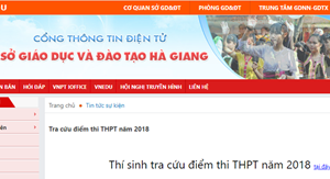 Điểm thi THPT ở Hà Giang cao bất thường: Cần đi đến cùng sự thật! (14/7/2018)