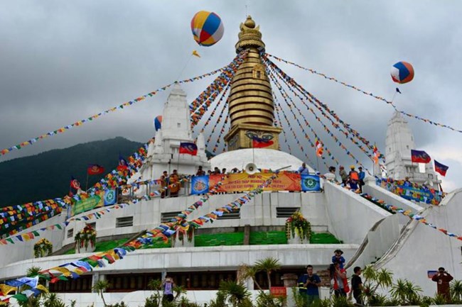 Đại Bảo tháp Mandala Tây Thiên: Điểm du lịch tâm linh thú vị (21/9/2018)