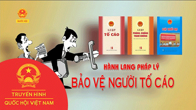 Bảo vệ quyền lợi và nghĩa vụ của người tố cáo (7/1/2019)