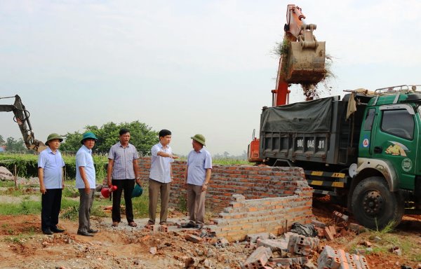 Vĩnh Phúc tăng cường xử lý vi phạm trong lĩnh vực đất đai (16/10/2019)