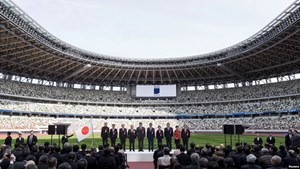 Nhật Bản khánh thành sân vận động quốc gia mới ở Tokyo (16/12/2019)