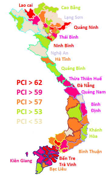 Phân tích về PCI và năng lực cạnh tranh giữa các địa phương (29/3/2019)