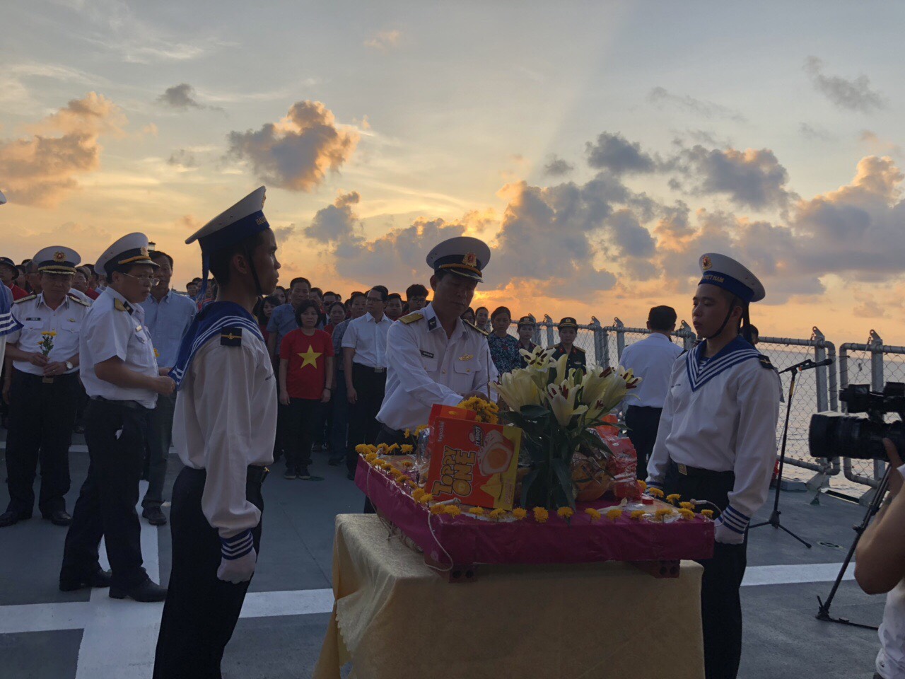 Lễ tưởng niệm đặc biệt trên biển (14/3/2019)