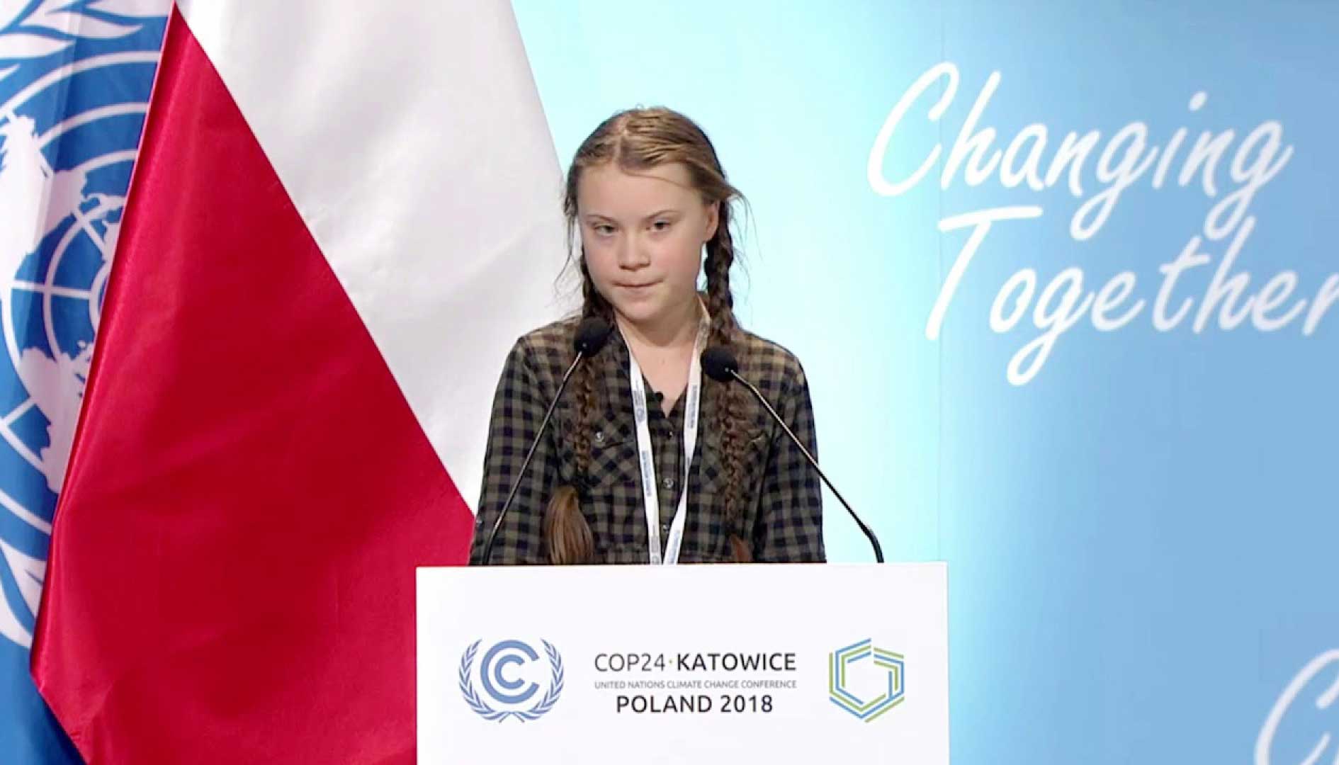 Cô bé Thụy Điển Greta Thunberg nhận giải thưởng truyền hình Đức vì sự cống hiến để bảo vệ môi trường (1/4/2019)