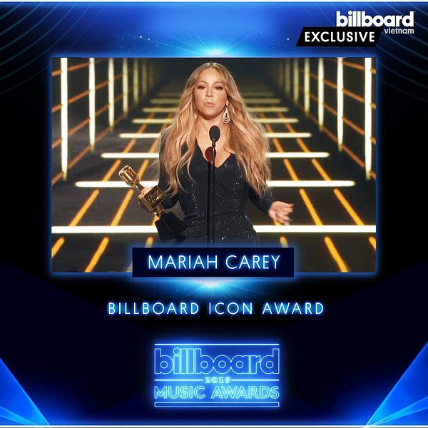 Sự trở lại ấn tượng của Diva Mariah Carey với giải thưởng Billboard Iconic Award (3/5/2019)