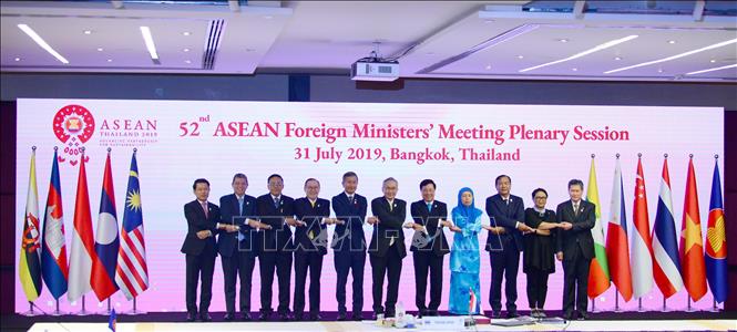 Hội nghị Bộ trưởng ngoại giao Asean lần thứ 52 và các hội nghị liên quan (4/8/2019)