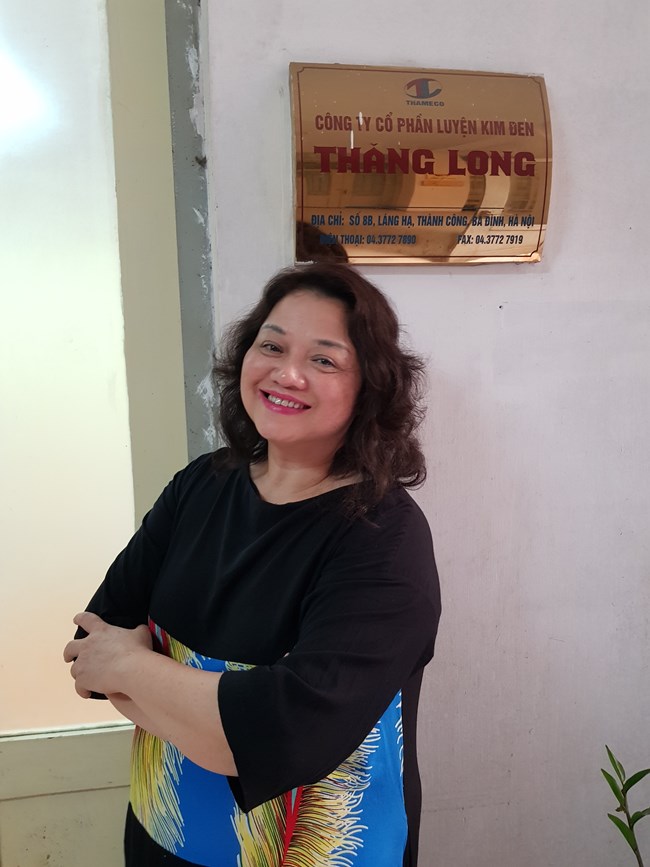 Gặp gỡ nữ doanh nhân Phan Thị Minh Châu, Phó Tổng Giám đốc Công ty Cổ phần luyện kim đen Thăng Long, với triết lý “Thiết lập mục tiêu - Chìa khóa thành công trong kinh doanh” (5/8/2019)