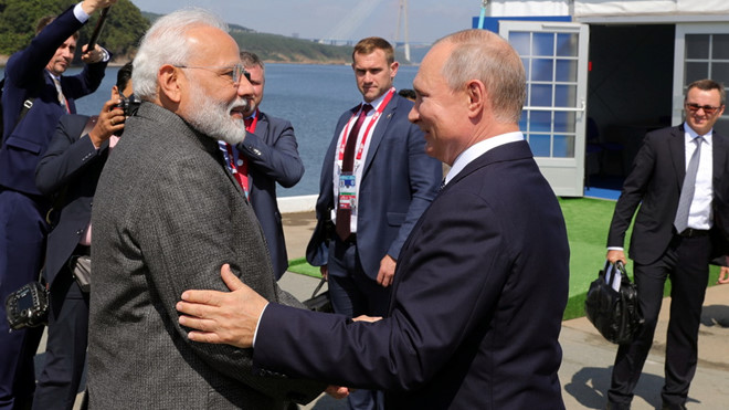 Thủ tướng Ấn Độ thăm Nga - Tìm kiếm hợp tác đột phá, làm mới quan hệ đối tác chiến lược (5/9/2019)