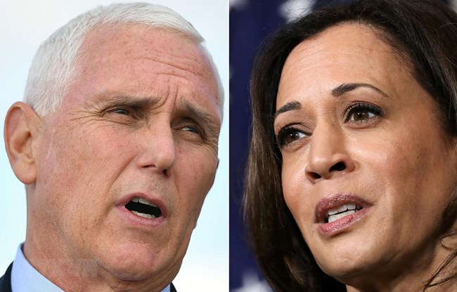 Hai ứng cử viên phó tổng thống Mỹ, đương kim Phó Tổng thống Mike Pence và Thượng nghị sĩ Kamala Harris đều thể hiện tốt trong màn tranh luận duy nhất (9/10/2020)
