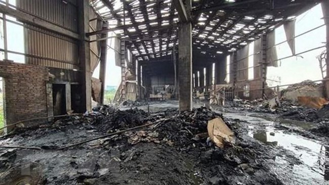Bắc Ninh: Nổ lò hơi tại xưởng sản xuất giấy khiến 1 người tử vong, 1 người bị thương (25/10/2020)