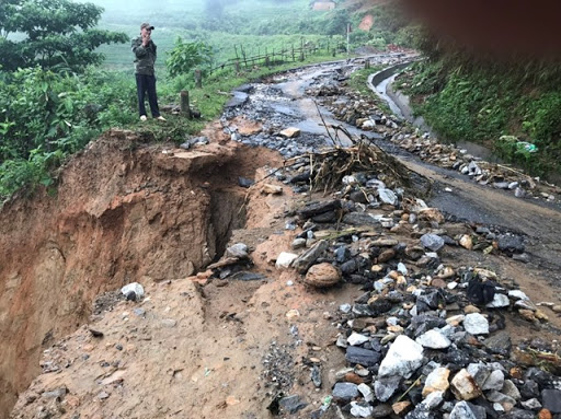 Mưa to và mưa đặc biệt lớn gây thiệt hại ban đầu cho tỉnh Lào Cai hơn 3,2 tỷ đồng (6/10/2020)