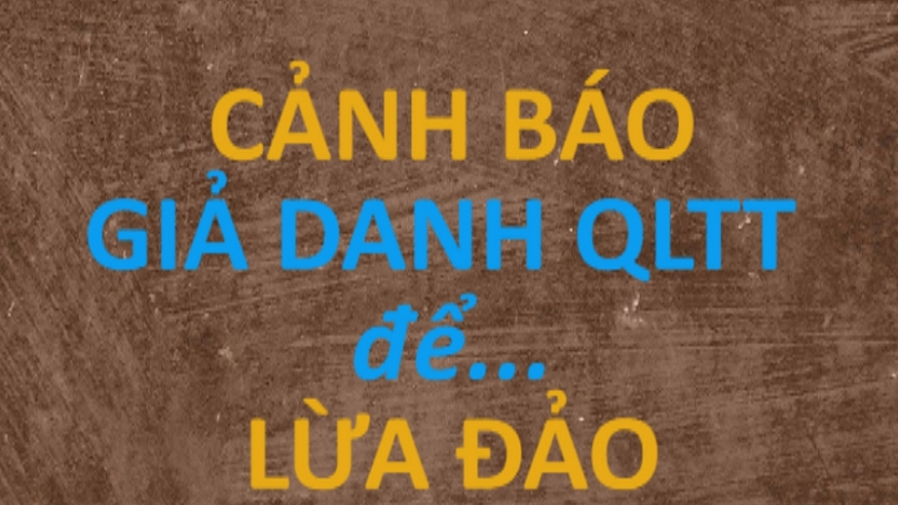 Tổng cục QLTT cảnh báo tình trạng mạo danh cán bộ QLTT để lừa đảo (5/11/2020)